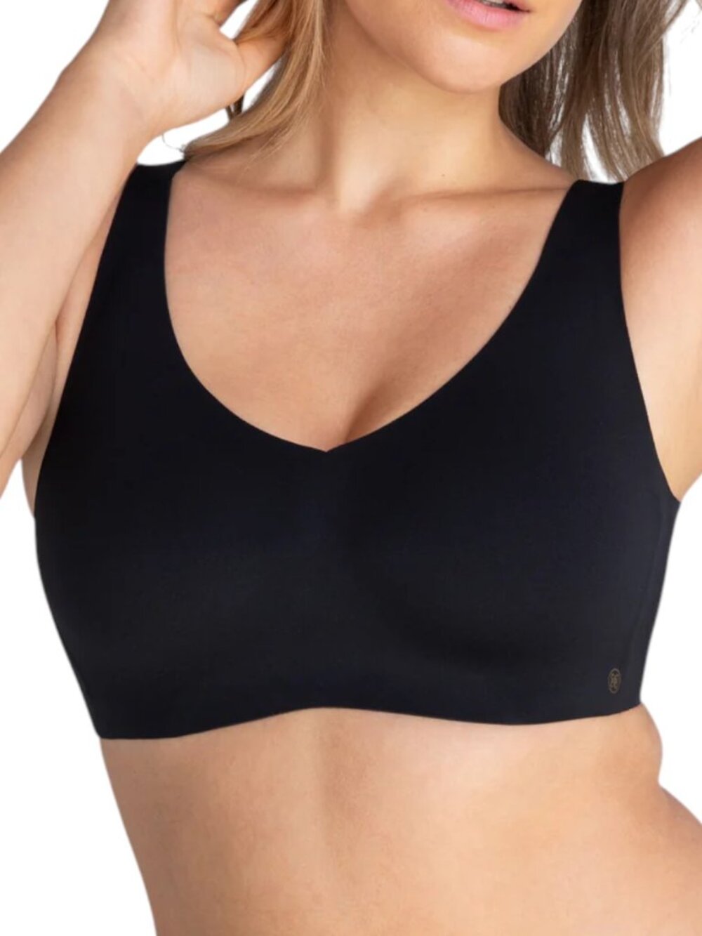 Honeylove SoftForm Black Bra | 42 C/D